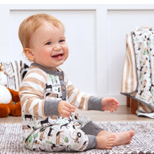 Horses Bamboo Henley Romper