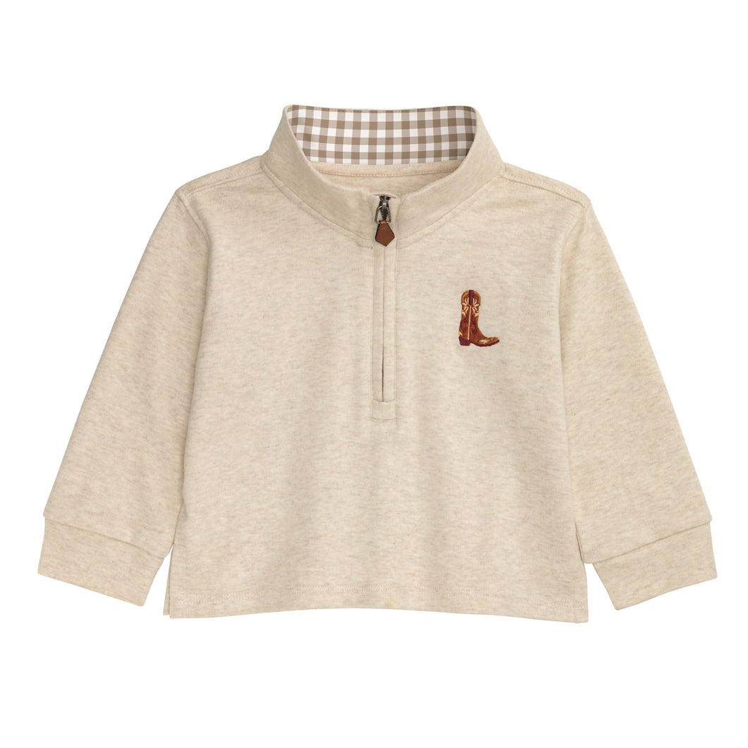 Boot Quarter Zip Pullover