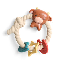 Highland Cow Ritzy Rattle