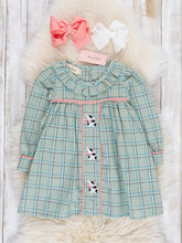 Embroidered Cow Dress