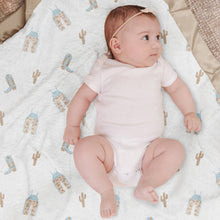 Howdy Partner Reversible Baby Blanket