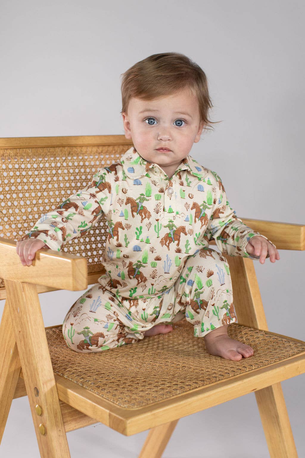 Saddle Up, Cowboy Romper