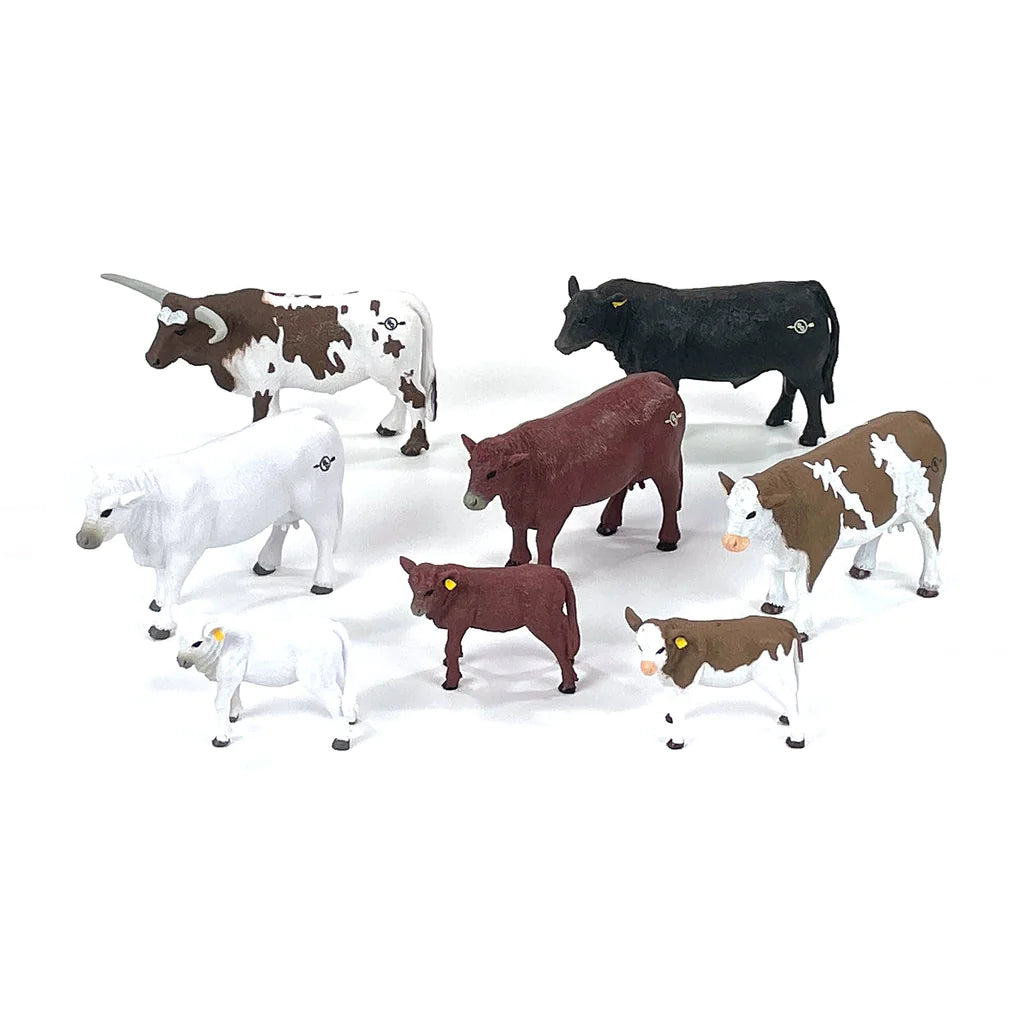 Cow File Set 8 Piece Cow Set – Small In The Saddle
