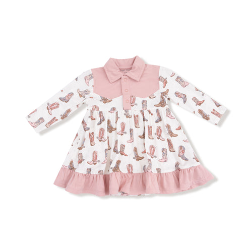 Boots With The Spurs Infant Dress