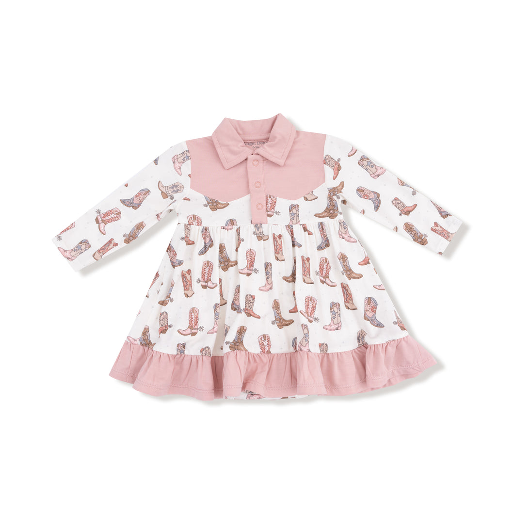 Boots With The Spurs Infant Dress
