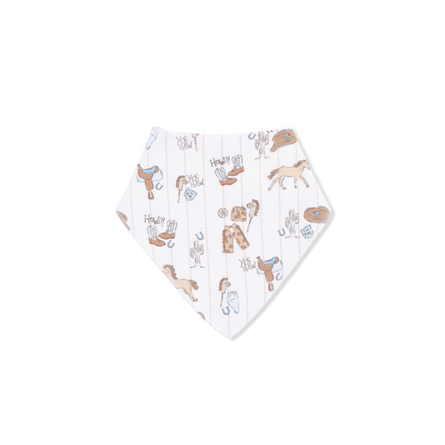 Cowboy Nursery Bandana Bib