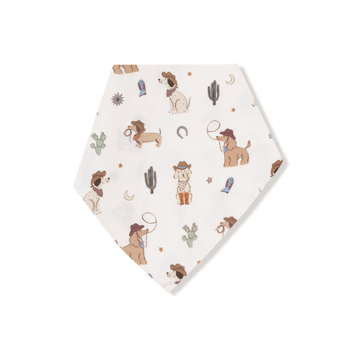 Cowboy Pup Bandana Bib