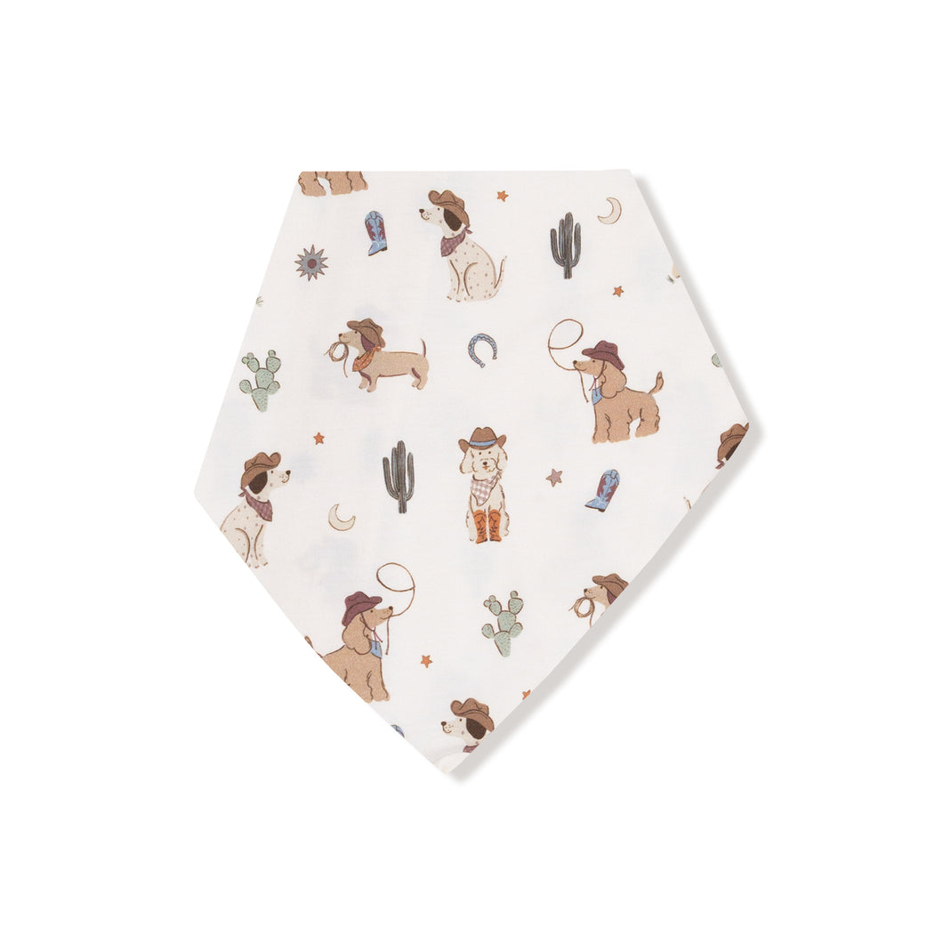 Cowboy Pup Bandana Bib