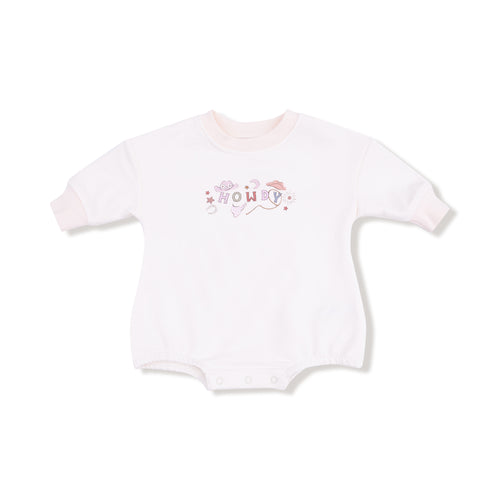 Howdy Pink Bubble Sweatshirt