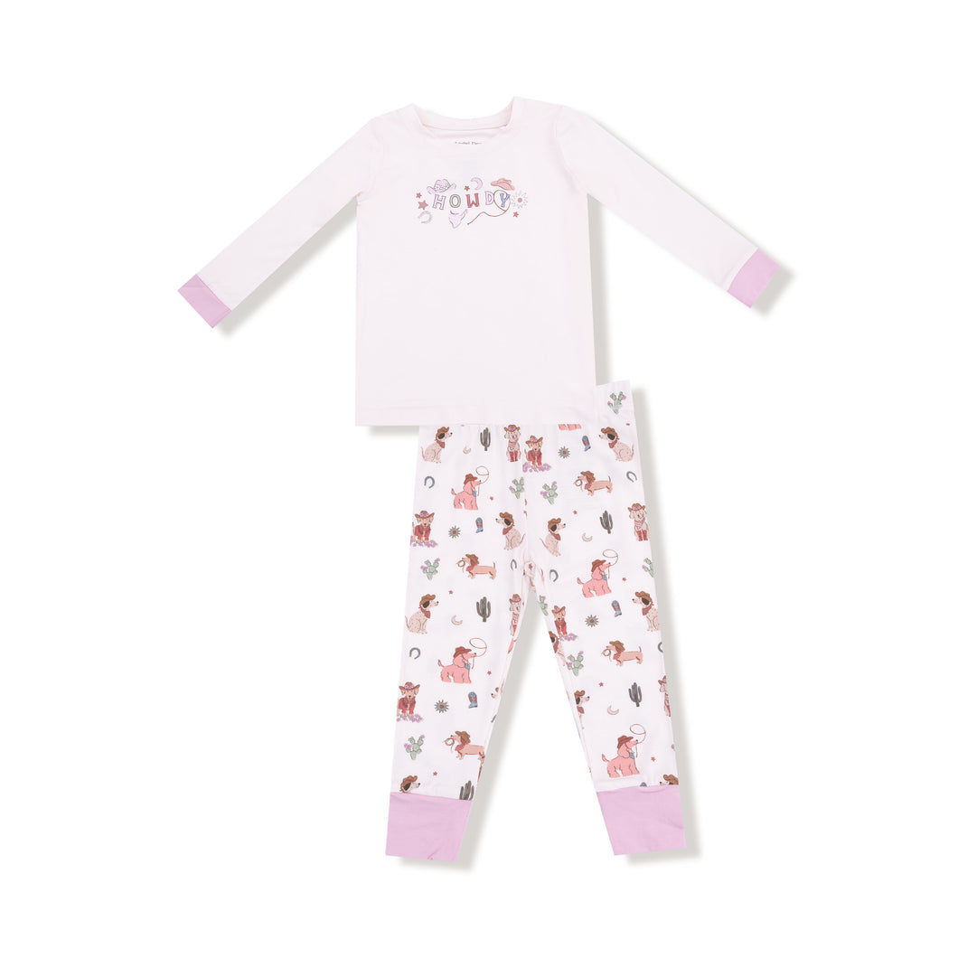 Cowgirl Pup Pajama Set