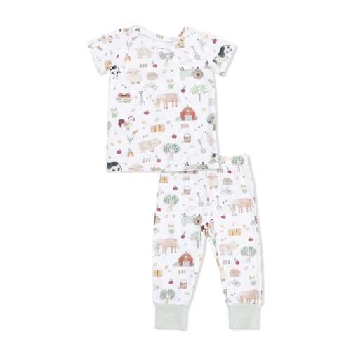 Cute Farm Animals Boys PJ Set