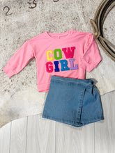 Denim Asymmetrical Short