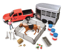 Truck & Horse Trailer Playset