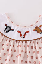 Floral Fields of Cows Dress