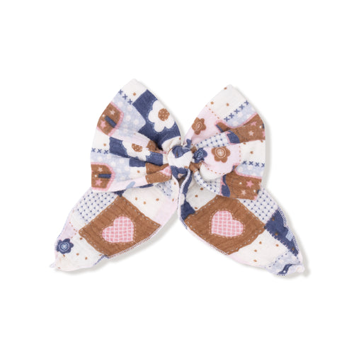 Patchwork Cowgirl Bow