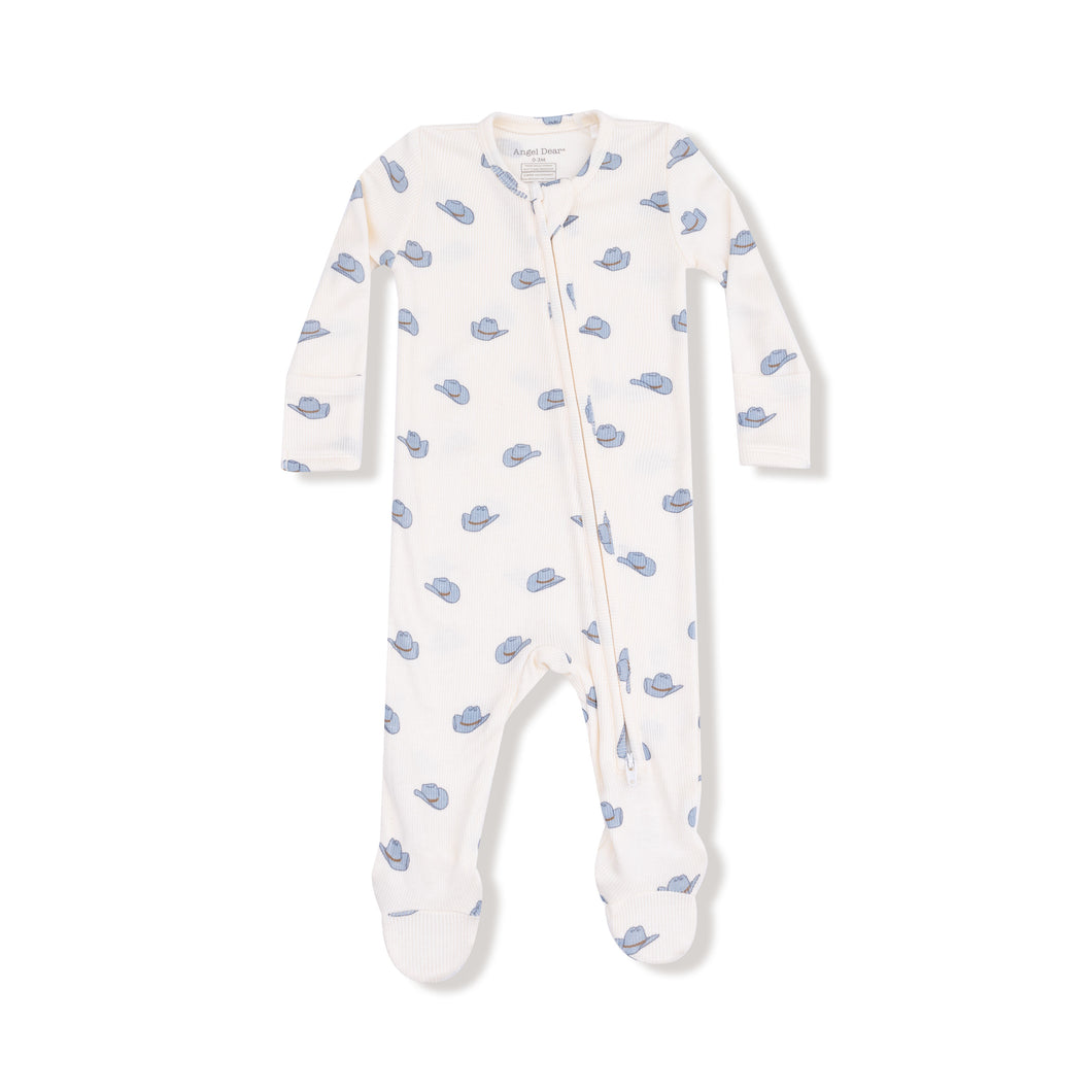 Petite Cowboy Hats Footie