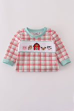 Red Embroidered Farm Longall