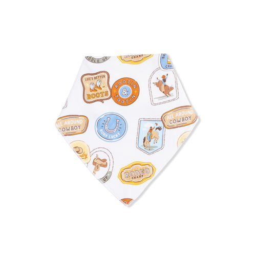 Rodeo Patches Bandana Bib