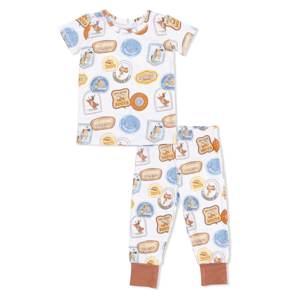 Rodeo Patches Boys PJ Set