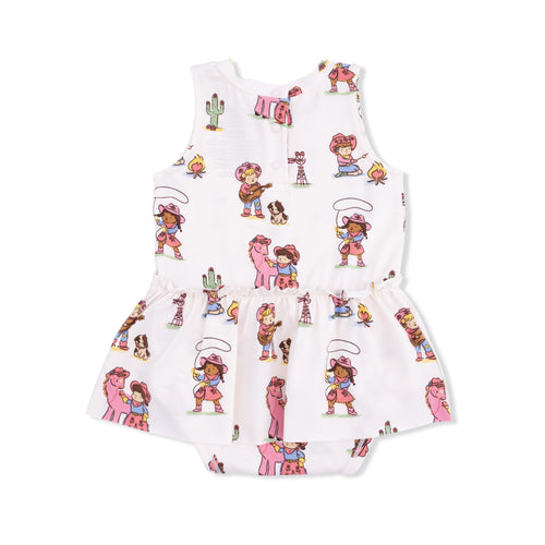 Vintage Cowgirls Bodysuit Dress