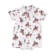 Western Buckaroo Shortie Romper