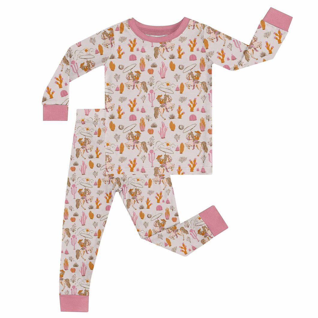 Saddle Up, Cowgirl Pajama Set