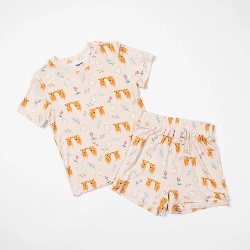 Calves & Tags Pajama Set