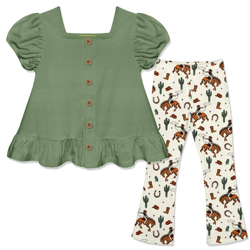 Rodeo Rider Girls Outfit Set
