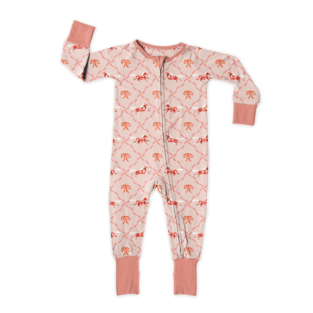 Prissy Prance Convertible Zip Pajama