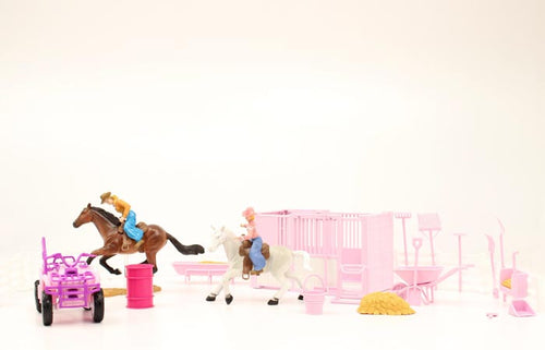 Bigtime Rodeo Cowgirl 4-Wheeler & Stable Set