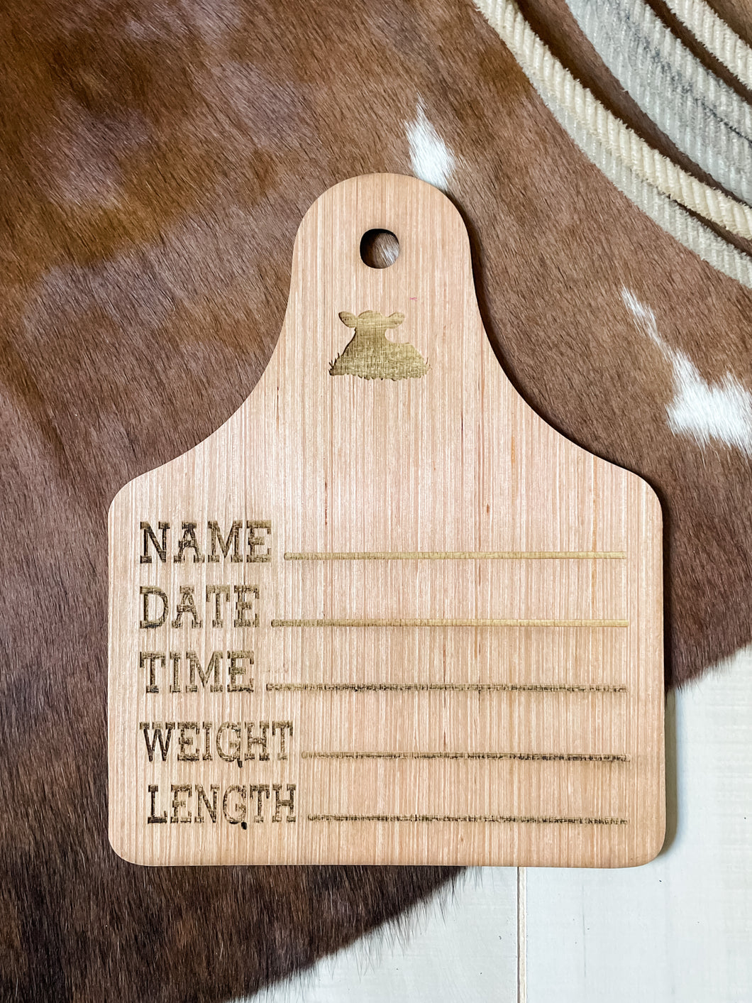 Baby Announcement Eartag